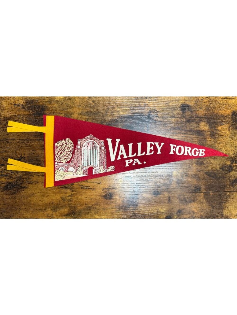 Vintage Valley Forge, Pennsylvania pennant